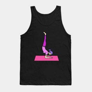 Yoga forearm stand Tank Top